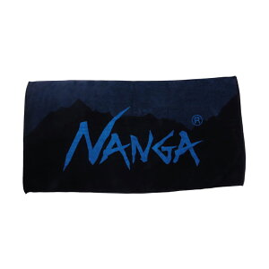 �y2/5�� �ő�2,000�~OFF�z �i���K(NANGA) NANGA LOGO BATH TOWEL(�i���K ���S �o�X�^�I��) BLU �t���[ N13NBLN4