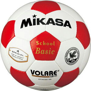 ミカサ(MIKASA) 検定球4号 4号 ホワイト×レッド(WR) SVC402SBC