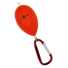 ハリミツ 蛸墨族 ファスナーフロート オレンジ VG-10D