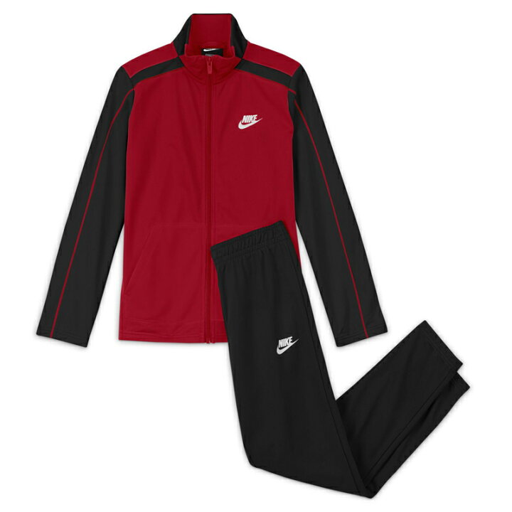 楽天市場 Nike ナイキ ジャージ上下セット Nsw フューチュラ Poly カフ ジュニア キッズ 子供 160 657 ユニバーシティレッド ブラック Njp Dh9661 657 ナチュラム 楽天市場支店