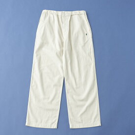 GYMPHLEX(ジムフレックス) COTTON TWILL EASY PANTS(コットン ツイル イージーパンツ)メンズ M OFF WHITE #GY-E0088 VCT