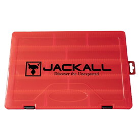 ジャッカル(JACKALL) タックルボックス 2800D M クリアレッド