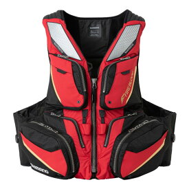 シマノ(SHIMANO) VF-110V リミテッドプロ フローティングベスト M ブラッドレッド 826374