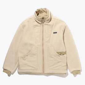 Columbia(コロンビア) CHICAGO AVENUE REVERSIBLE FLEECE メンズ L 191(CHALK) PM0464