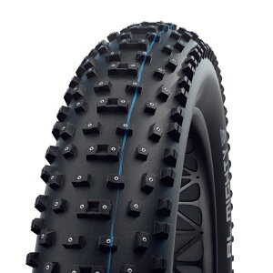 SCHWALBE(シュワルベ) 【正規品】オールマイティ ファットバイク用スパイクタイヤ 26×4.80 ブラック(ETRTO:120-559) SW-WT654265