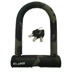 五輪(GORIN) ネオプレーン アルミUロック 鍵/サイクル/自転車 迷彩 GS7CM