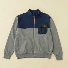 KELTY(ケルティ) コンビネーション フルジップ ジャケット L GRAY KHAKI HEATHER×NAVY KE22213061