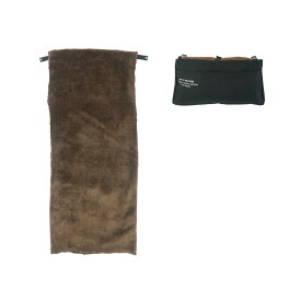 POST GENERAL(ポストジェネラル) CHAIR COVER BLANKET チェアカバーブランケット ブラック×ブラウン 982240023