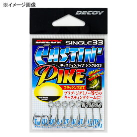 カツイチ(KATSUICHI) DECOY シングル33 キャスティンパイク #2 シルバー