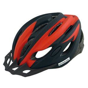 キャプテンスタッグ(CAPTAIN STAG) Vento ヴェント 自転車ヘルメット ソフトシェル 児童〜大人 SG サイクル 56-60cm マットレッド Y-6522