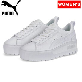 PUMA(プーマ) 【24春夏】MAYZE WEDGE(メイズ ウェッジ)/ウィメンズ スニーカー 23.5cm PUMA WHITE 386273