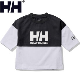 HELLY HANSEN(ヘリーハンセン) K H/S FOOTBALL TEE(キッズ ハーフスリーブ フットボールティー) 130cm ブラック(K) HJ32308