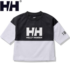 HELLY HANSEN(ヘリーハンセン) K H/S FOOTBALL TEE(キッズ ハーフスリーブ フットボールティー) 140cm ブラック(K) HJ32308