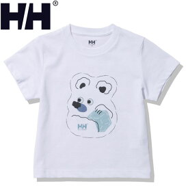 HELLY HANSEN(ヘリーハンセン) K S/S ANIMAL TEE(キッズ ショートスリーブ アニマルティー) 130cm クリアホワイト(CW) HJ62310