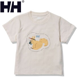 HELLY HANSEN(ヘリーハンセン) K S/S ANIMAL TEE(キッズ ショートスリーブ アニマルティー) 130cm アイボリー(IV) HJ62310