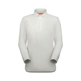 MAMMUT(マムート) Active Polo Longsleeve Shirt AF Men's S 0243(white) 1015-01250