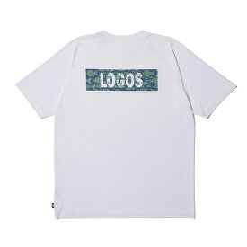 ロゴス(LOGOS) ラッシュガード バックプリント Tシャツ メンズ L ホワイト 3133-1316