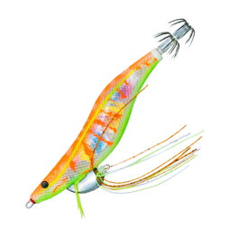 デュエル(DUEL) エビQ 3.5号 02 LMOG マーブルオレンジ A1806-LMOG