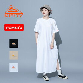 KELTY(ケルティ) Women's ミニロゴ ショートスリーブ Tシャツ ワンピース ウィメンズ M W(ホワイト) KE23112028