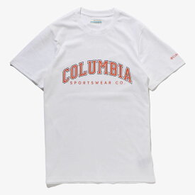 Columbia(コロンビア) CSC シーズナル ロゴ ティー メンズ L 103(WHITE×CSC VARSITY AR) AE1363