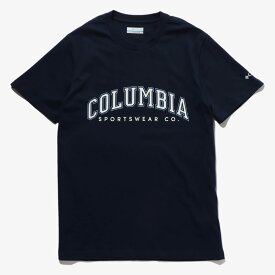 Columbia(コロンビア) CSC シーズナル ロゴ ティー メンズ L 467(COLLEGIATE NA×CSC V) AE1363