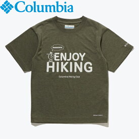 Columbia(コロンビア) Youth ENJOY MOUNTAIN LIFE SHORT SL TEE ユース L 398(STONE GREE) PY4895