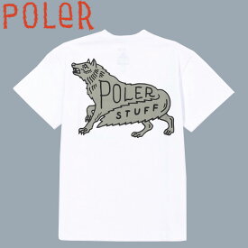 POLeR(ポーラー) Kid's WOLF TEE L WHITE 231MCV0069-WHT