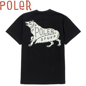 POLeR(ポーラー) Kid's WOLF TEE L BLACK 231MCV0069-BLK