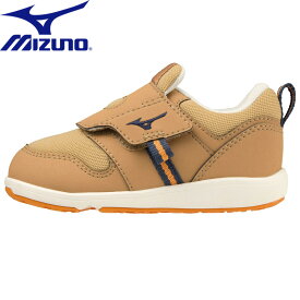 ミズノ(MIZUNO) K PLAMORE INFANT 2(プレモア インファント 2)キッズ シューズ 13.5cm 03(キャメル×ネイビー) C1GD223203