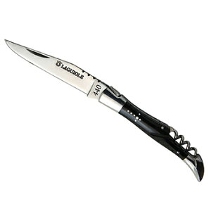baladeo(ofI) Laguiole knife 11cm black corkscrew 11cm black corkscrew BD-0041