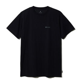 スノーピーク(snow peak) スノーピーク ロゴ Tシャツ メンズ S ブラック TS-23SU00102BK