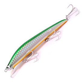 Go-Phish(ゴーフィッシュ) BKF 125GP 極上カラー 125mm #U03 グリーンバックオレンジベリー