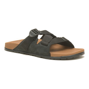 Chaco(`R) MS LOWDOWN LEATHER SLIDE(Y [_E U[ XCh) 8/26.0cm ubN 12366175619080