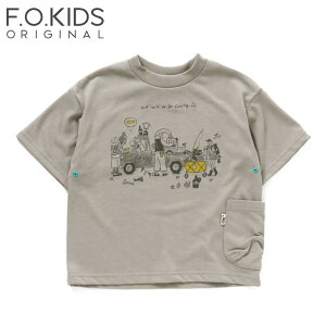 F.O.KIDS(GtEI[ELbY) Kid's JRD×ISOBREWINGR{ FAM CAMP Tee LbY R207173 S3F S4TCY