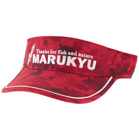 マルキュー(MARUKYU) マルキユーサンバイザー05 フリー レッドカモ 18363