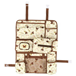スケーター(skater) シートバックポケット 約435×570mm くまのがっこう CSBP1