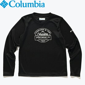 Columbia(コロンビア) Youth グリズリー ピーク ロングスリーブ グラフィック ティー ユース L 012(Black×CSC Outfitted) AB1955