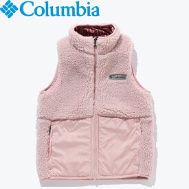 Columbia(コロンビア) HAKATAI REVERSIBLE VEST(ハカタイ リバーシブル ベスト)ユース S 626(Dusty Pink×Beetr P) AY4620