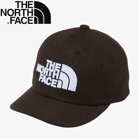 THE NORTH FACE(ザ・ノース・フェイス) K TNF LOGO FLANNEL CAP(キッズ TNF ロゴ フランネル キャップ) KL スレートブラウン(SR) NNJ42203