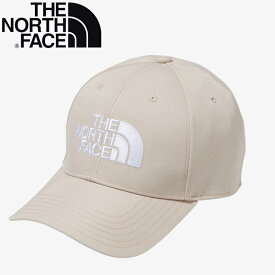 THE NORTH FACE(ザ・ノース・フェイス) 【24春夏】K TNF LOGO CAP(キッズ TNF ロゴ キャップ) KL ベージュ(BE) NNJ42304