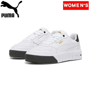 PUMA(v[}) CALI COURT LTH(CALI R[g U[)/EBY Xj[J[ 24.5cm PUMA WHITE-PUMA BLACK 393802