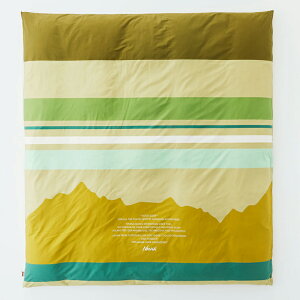 iK(NANGA) DUVET COVER NANGA MOUNTAIN D DOUBLE OCHER MOUNTAIN N1BKOO74