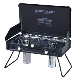 ユニフレーム(UNIFLAME) ツインバーナーUS-1900 LTD ブラック 610350