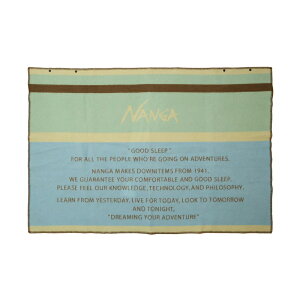 iK(NANGA) NANGA TRADITIONAL BLANKET(iK gfBVi uPbg) MINT GREEN N1N1MGX5