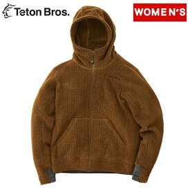 Teton Bros.(ティートンブロス) Women's WOOL AIR HOODY(ウール エア フーディ)ウィメンズ L BROWN 233-61011