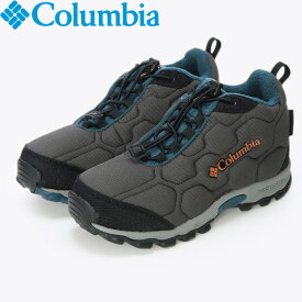 Columbia(コロンビア) ユース ファイアーキャンプミッド ツー ウォータープルーフ 1/19.0cm 089(Dark Grey/Black) BY1201