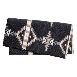Xm[s[N(snow peak) SP×PENDLETON Muchacho Blanket Charcoal SI-PD-23AU001CH