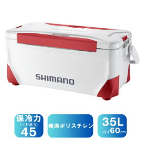 シマノ(SHIMANO) NS-435Y スペーザ ライト 35L レッド 118257