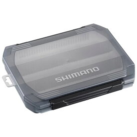 【5/9-16エントリーで全品5倍】 シマノ(SHIMANO) CS-221X ルアーケースワイド (12仕切板タイプ) スモーク 116505