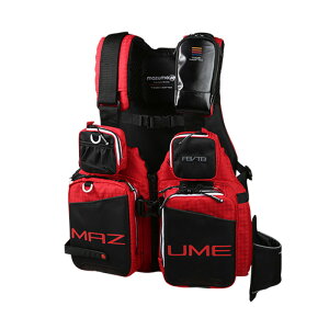 MAZUME(マズメ) mazume タイドマニアライフジャケット フリー レッド MZLJ-705